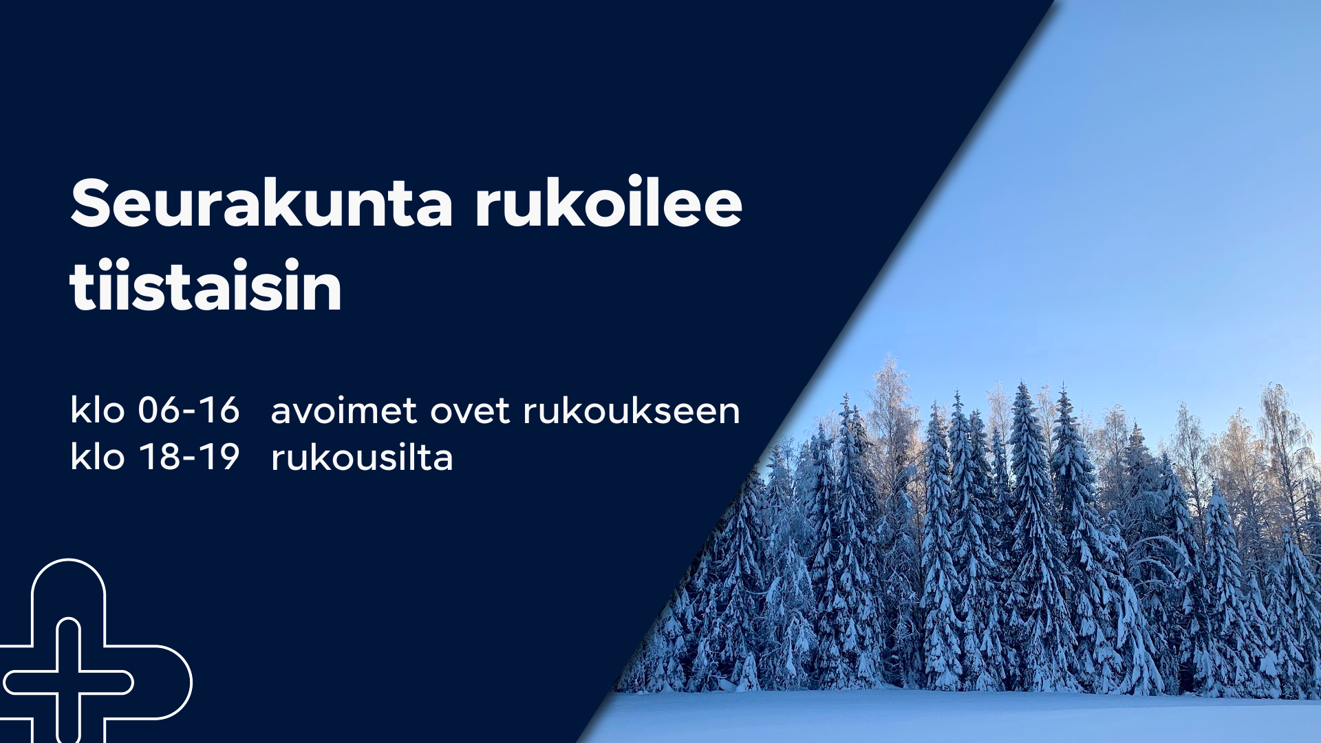 Avoimet ovet rukoilemaan