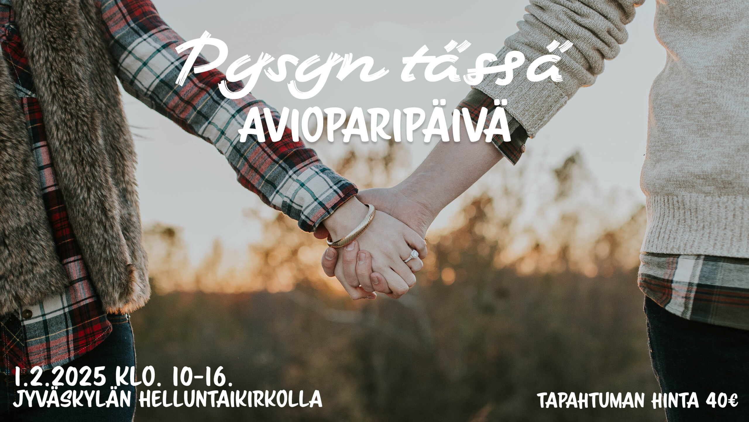 Pysyn tässä -avioparipäivä