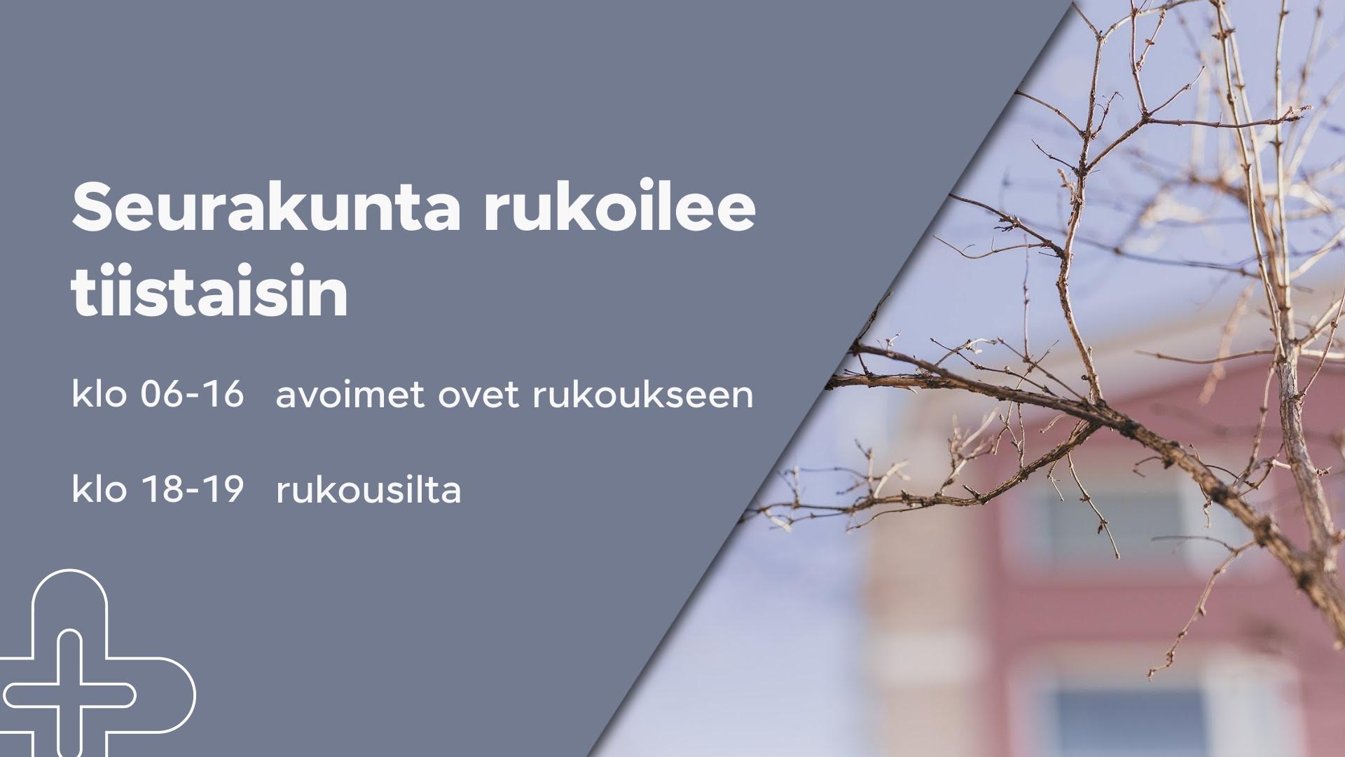 Avoimet ovet rukoilemaan