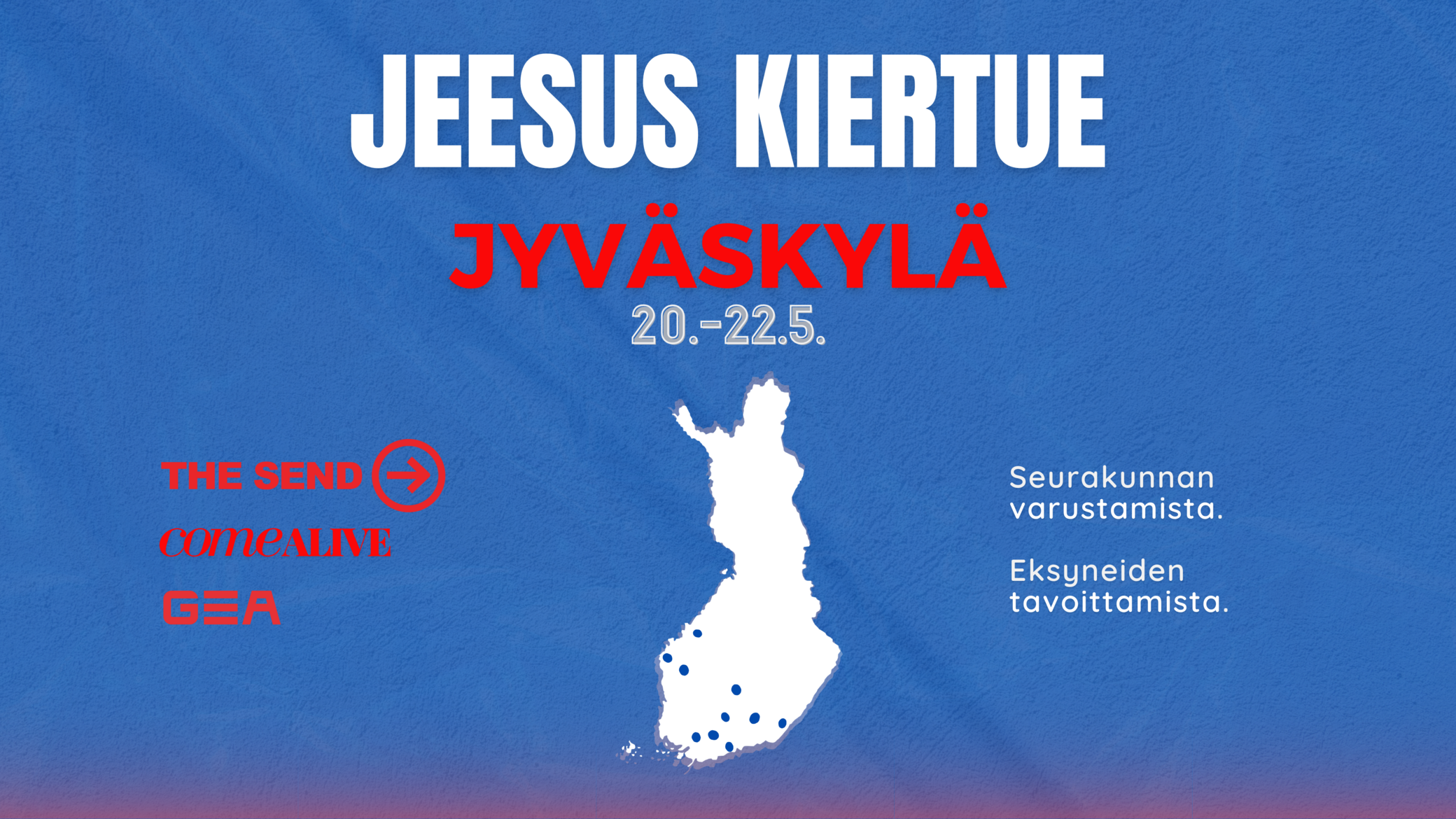 Jeesus-kiertue keskustassa