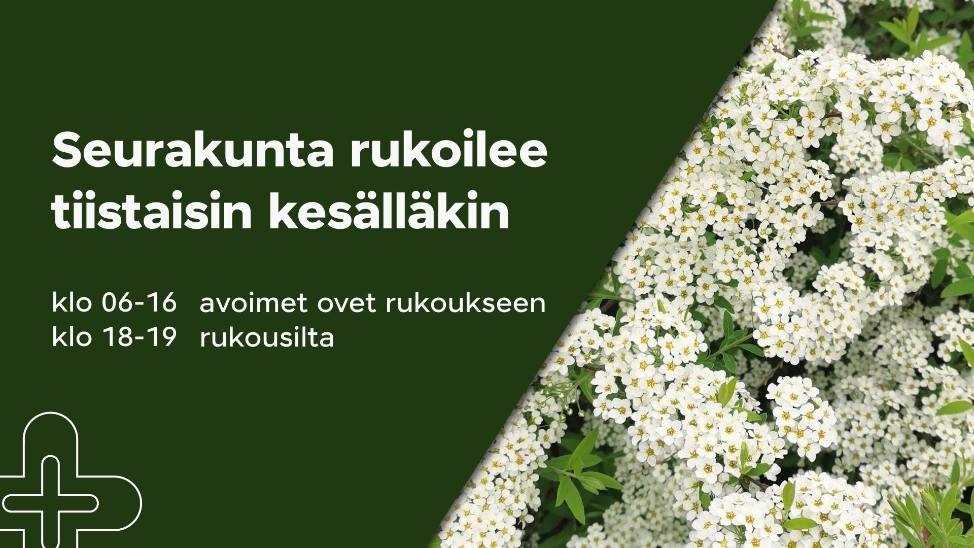 Avoimet ovet rukoilemaan