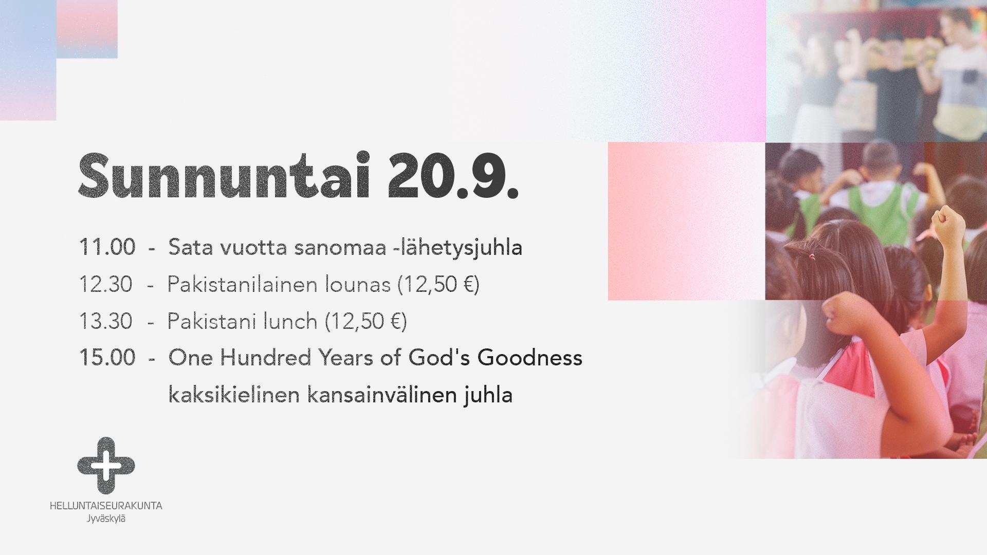 Sata vuotta sanomaa -lähetysjuhla
